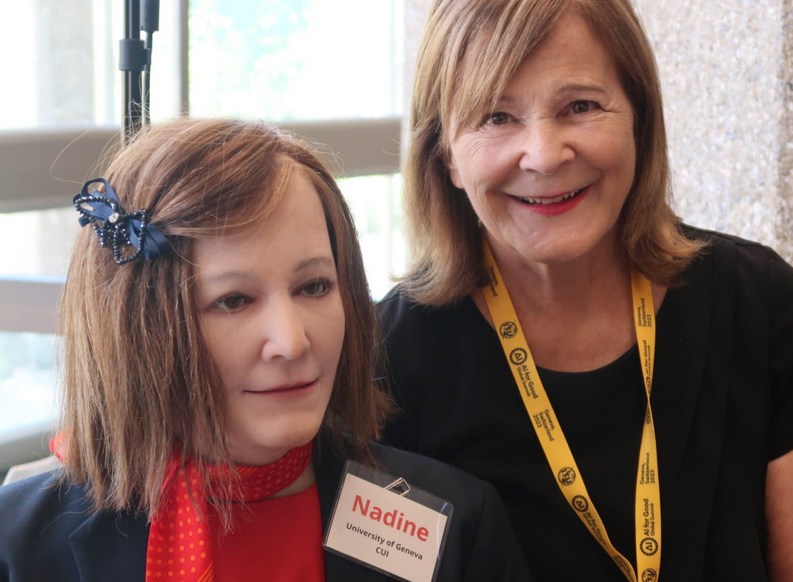 Meet Nadine, MIRALab's social robot